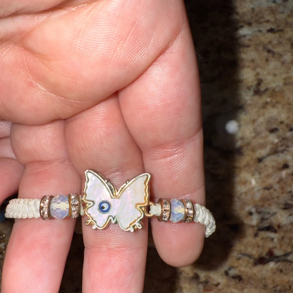 Elegant Butterfly Charm Bracelet